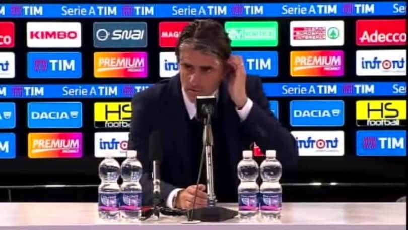 Lopez: "C'è rammarico per quanto fatto nel primo tempo"