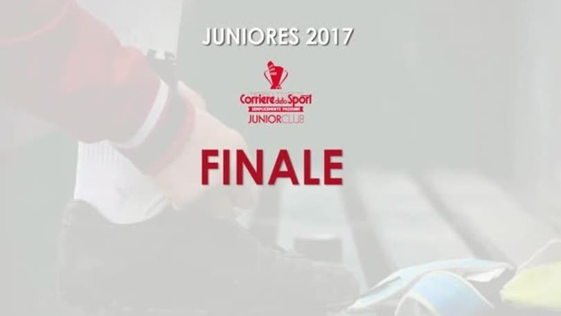 Junior Club 2017 Juniores: Fermi - Baffi 1-2
