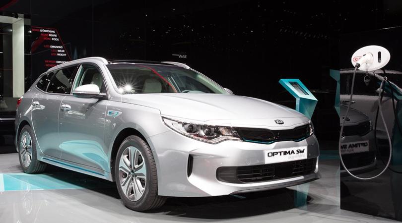 Kia Optima Sw Hybrid, anche la station diventa green