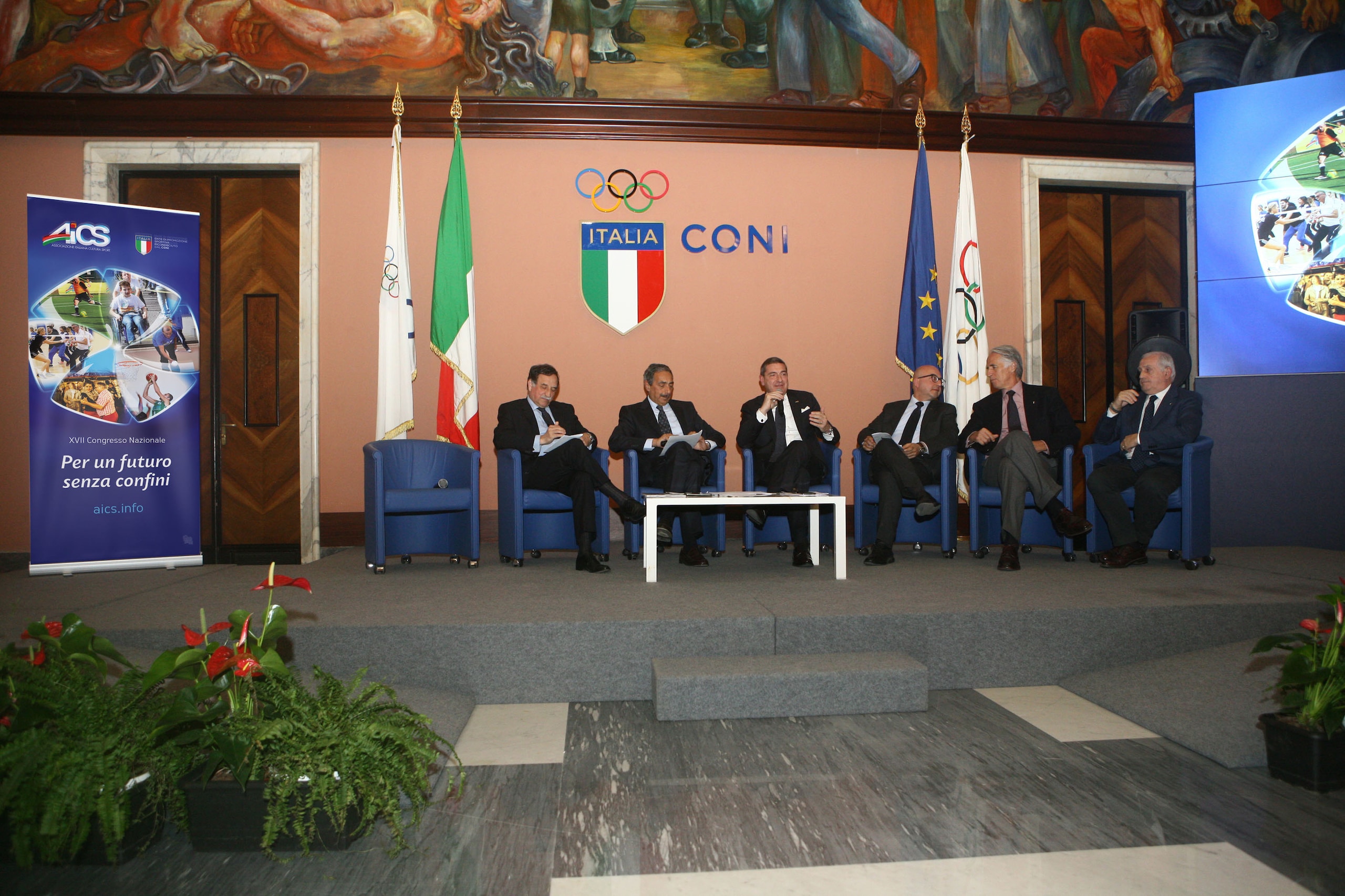 Aics, rieletto Molea alla presidenza