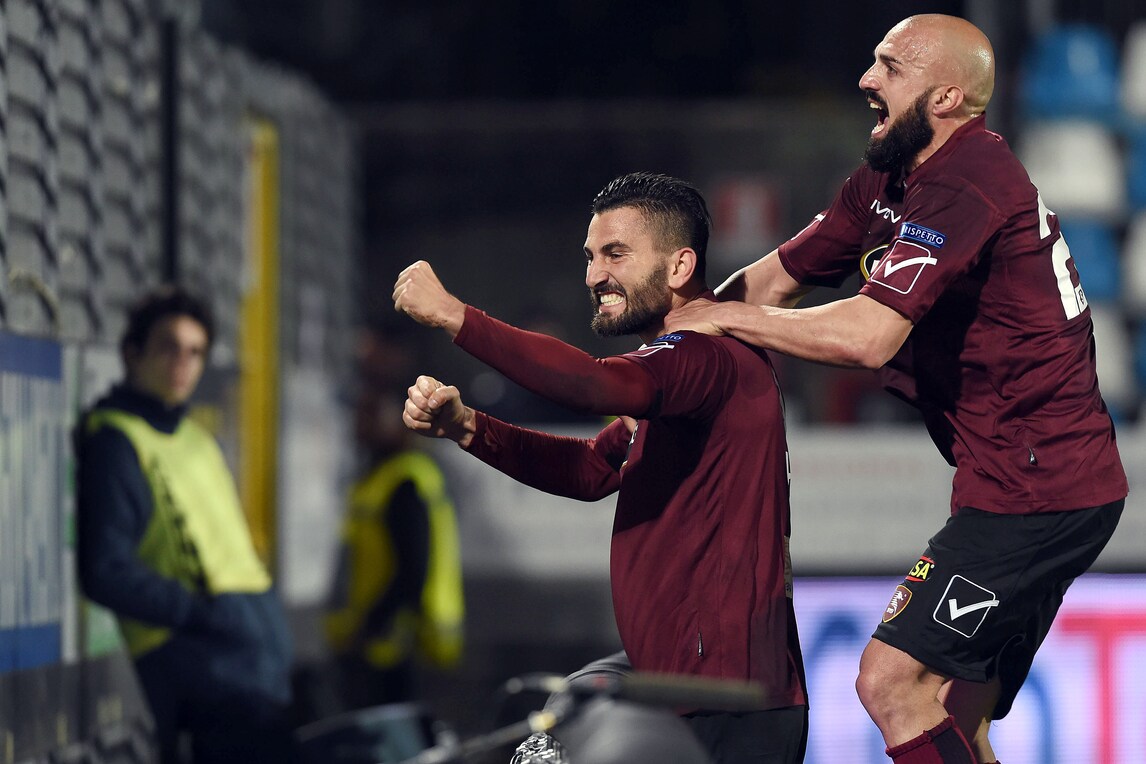 Serie B Entella-Salernitana 0-1, decide la rete di Coda