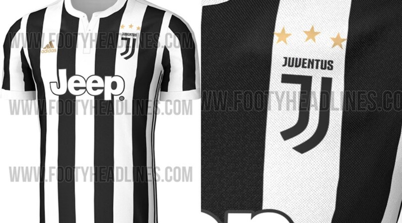 Juventus, spuntano le nuove maglie
