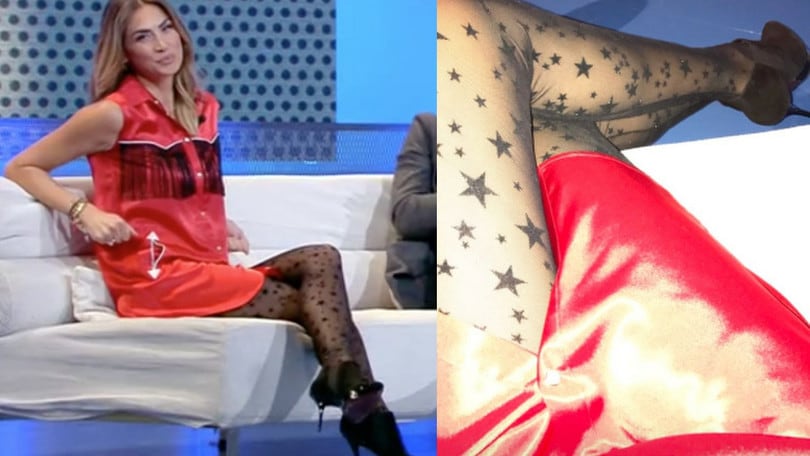 Sexy stelline per Melissa Satta, che look a Tiki Taka!