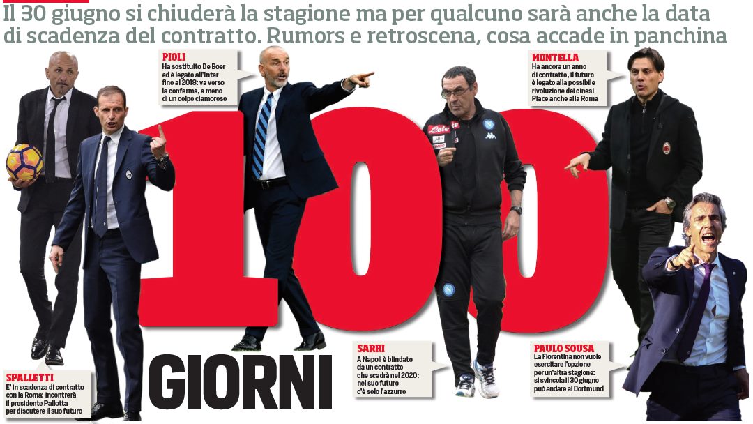 Allenatori, chi resta e chi lascia in serie A