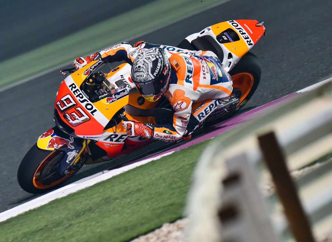 MotoGp Honda, Marquez: «Lotteremo per il podio»