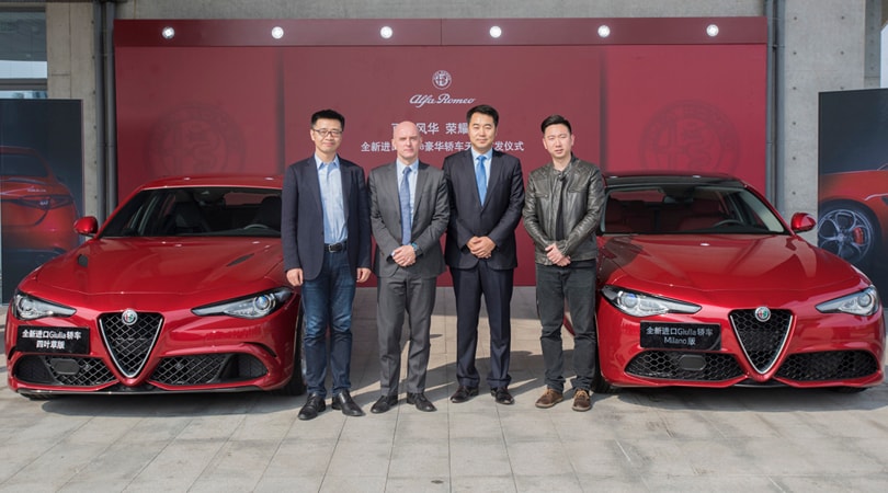 Alfa record in Cina: 350 Giulia "fuori in 30 secondi"
