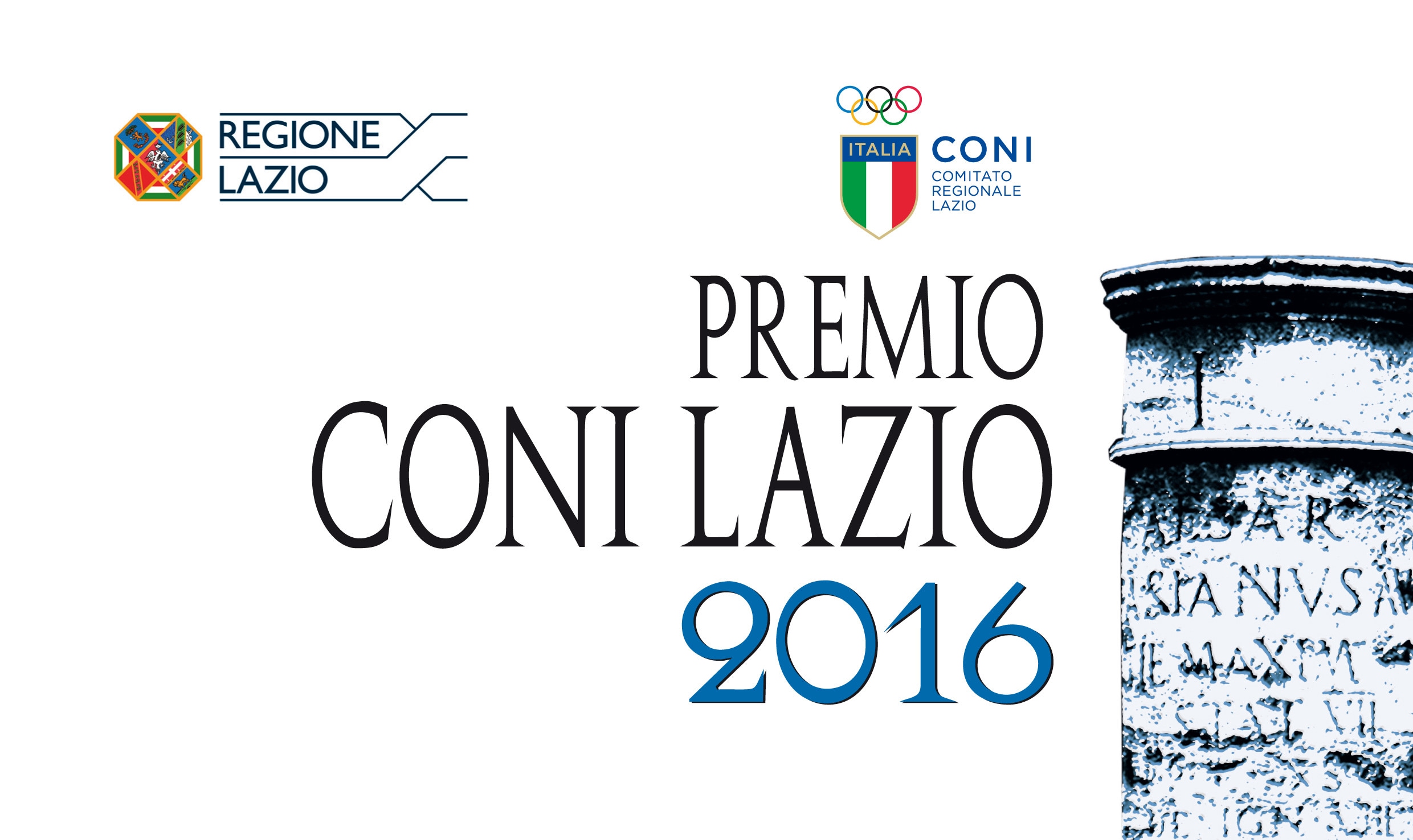 Il Premio CONI Lazio celebra le eccellenze del 2016
