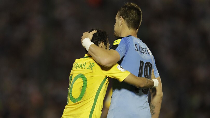 Uruguay-Brasile 1-4: Paulinho ne fa 3, uno Neymar