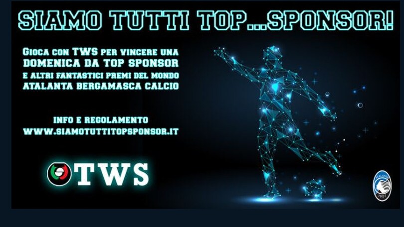 «Una giornata da Top Sponsor», il concorso per i tifosi dell'Atalanta