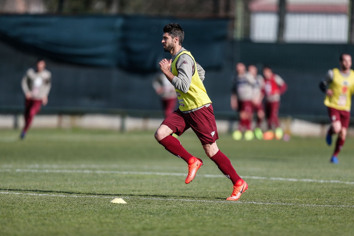 Serie A Torino, Rossettini torna ad allenarsi in gruppo