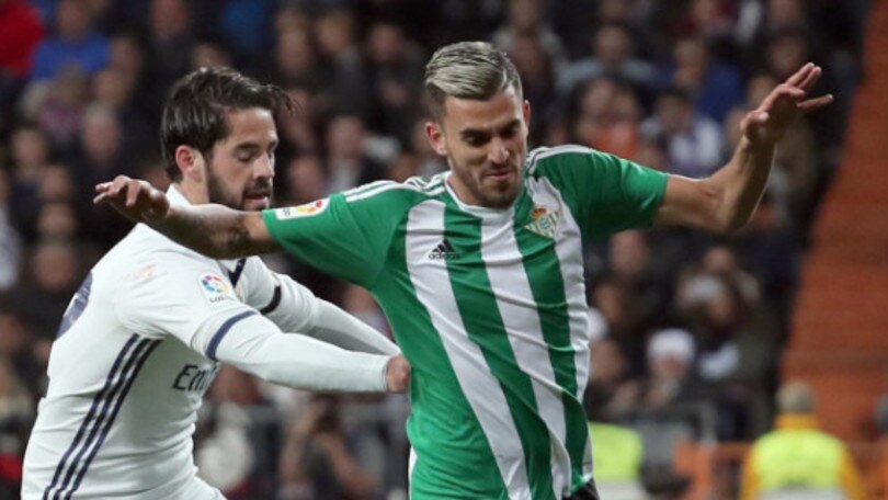 Ceballos, la mezzala del Betis piace al Napoli e all’Atletico Madrid