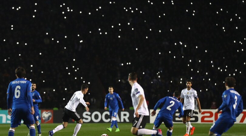 Mondiali 2018: Azerbaijan-Germania 1-4, la magia del Bahramov Stadium