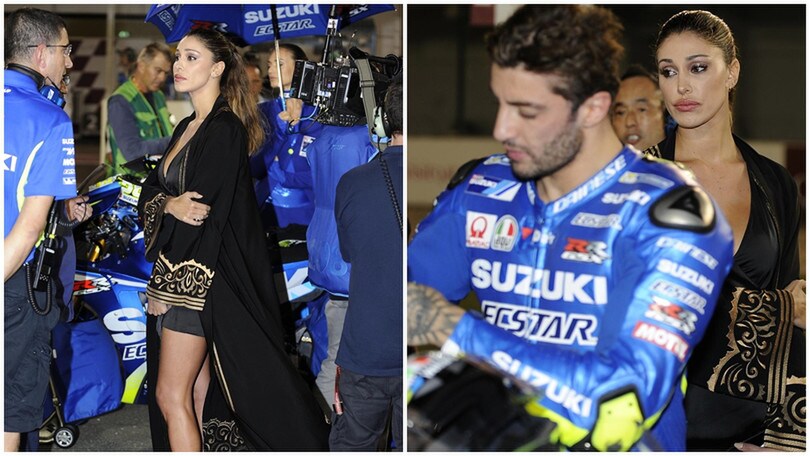 Belen infiamma il paddock della MotoGp in Qatar