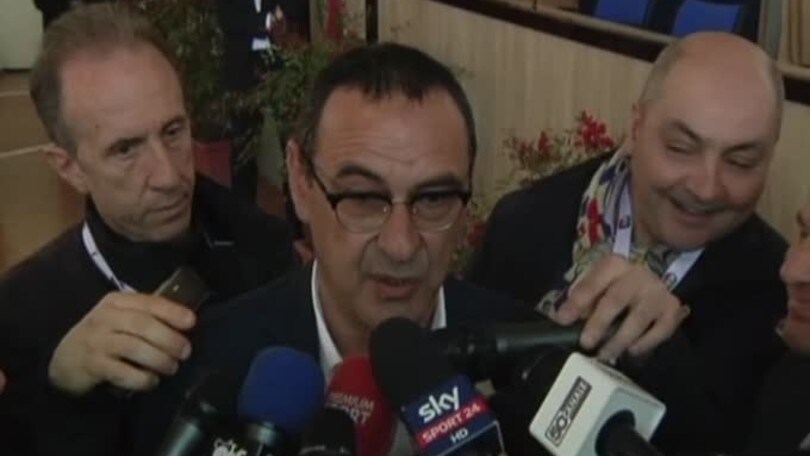 Sarri: "Juve? Sono i piu' forti"