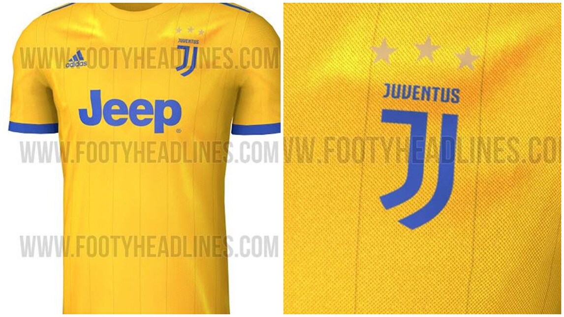 Juventus, la seconda maglia potrebbe essere così