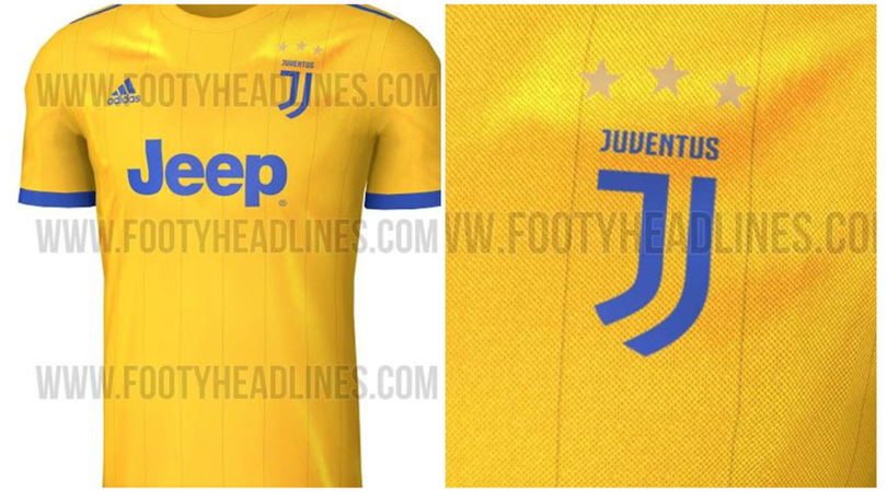Juventus, la seconda maglia potrebbe essere così