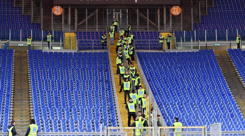 Olimpico, partono i lavori: il derby sarà senza barriere