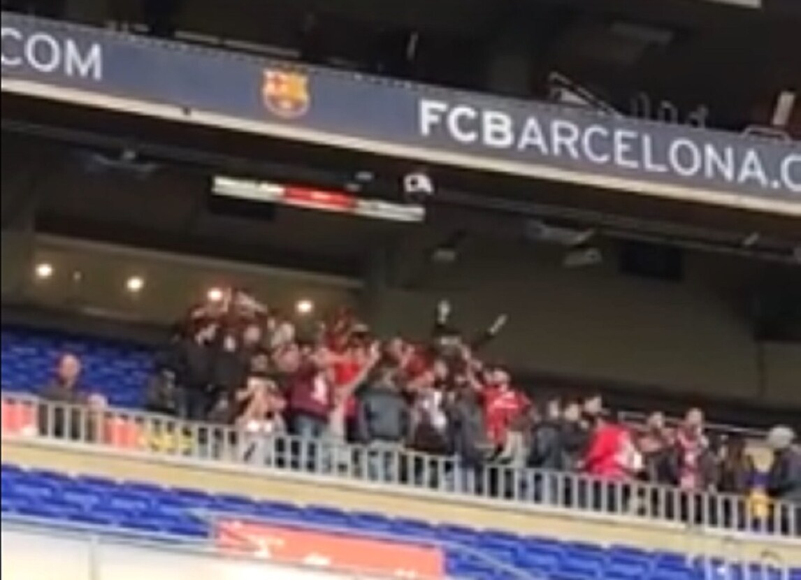 Foggia, i tifosi al Camp Nou: il sogno è la Champions League