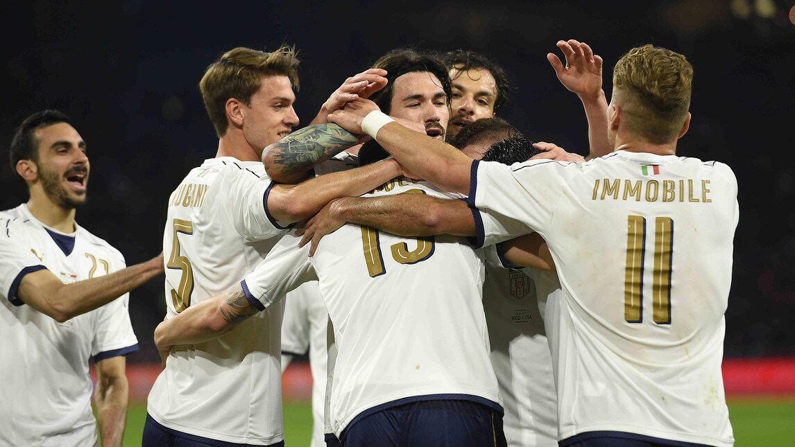 Olanda-Italia 1-2: festa ad Amsterdam con Eder e Bonucci