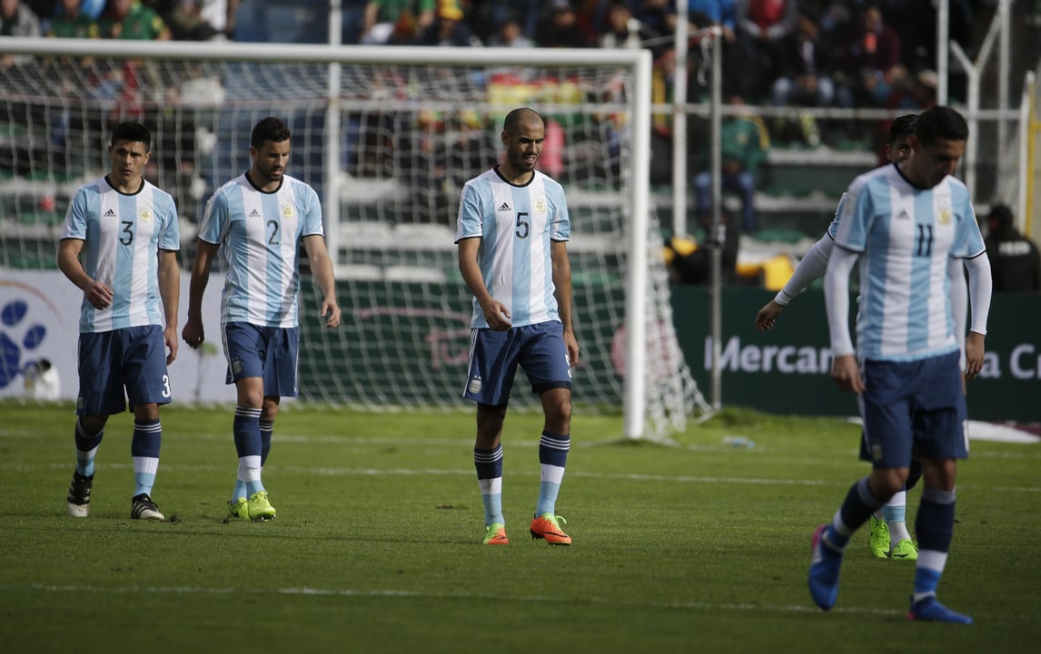 Argentina shock: ko in Bolivia senza Messi e con Dybala fuori