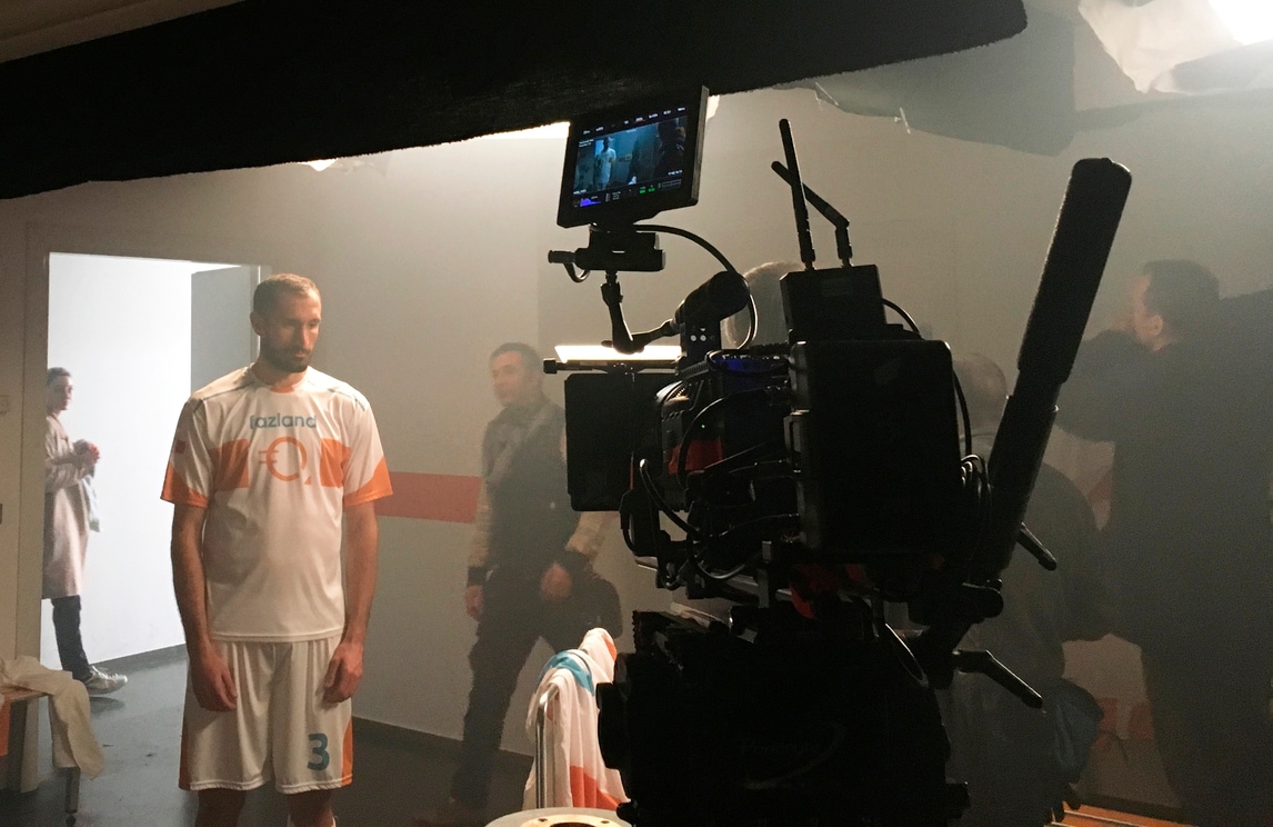 Giorgio Chiellini in tv con la piattaforma online Fazland