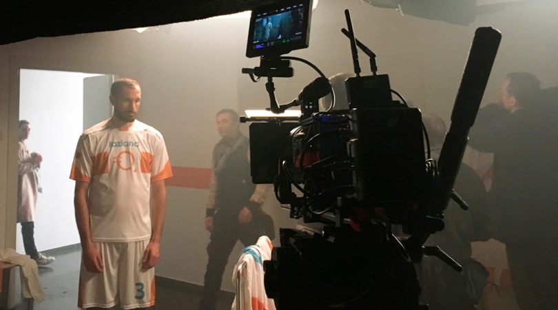 Giorgio Chiellini in tv con la piattaforma online Fazland