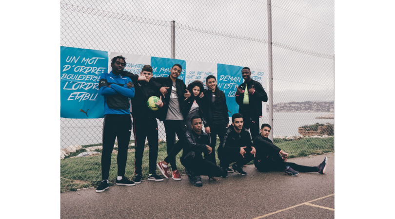 Puma scende in campo con l'Olympique de Marseille