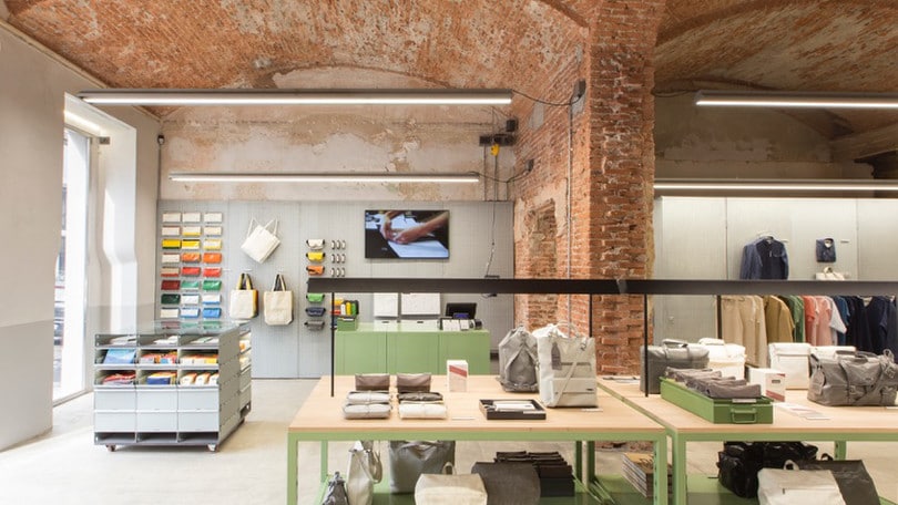 Lo store a Milano di Freitag