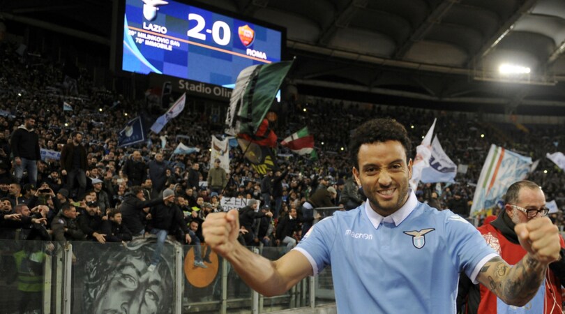 Lazio, Felipe Anderson: «Remuntada Roma? Non siamo preoccupati»