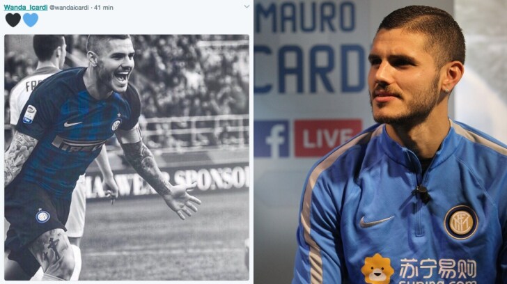Icardi: «Resto all'Inter a vita»