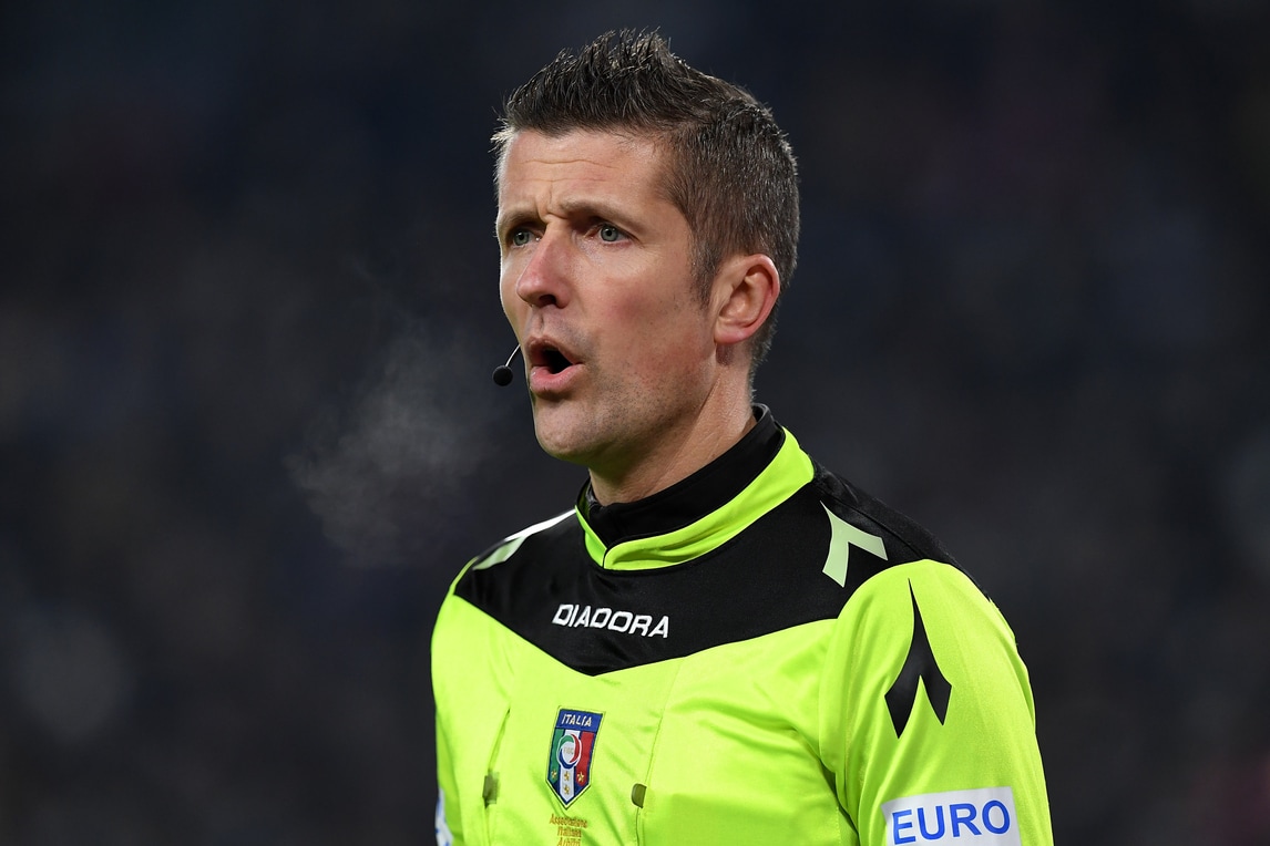 Serie A Inter-Milan, arbitra Orsato. La Roma a Giacomelli, c'è Massa per il Napoli