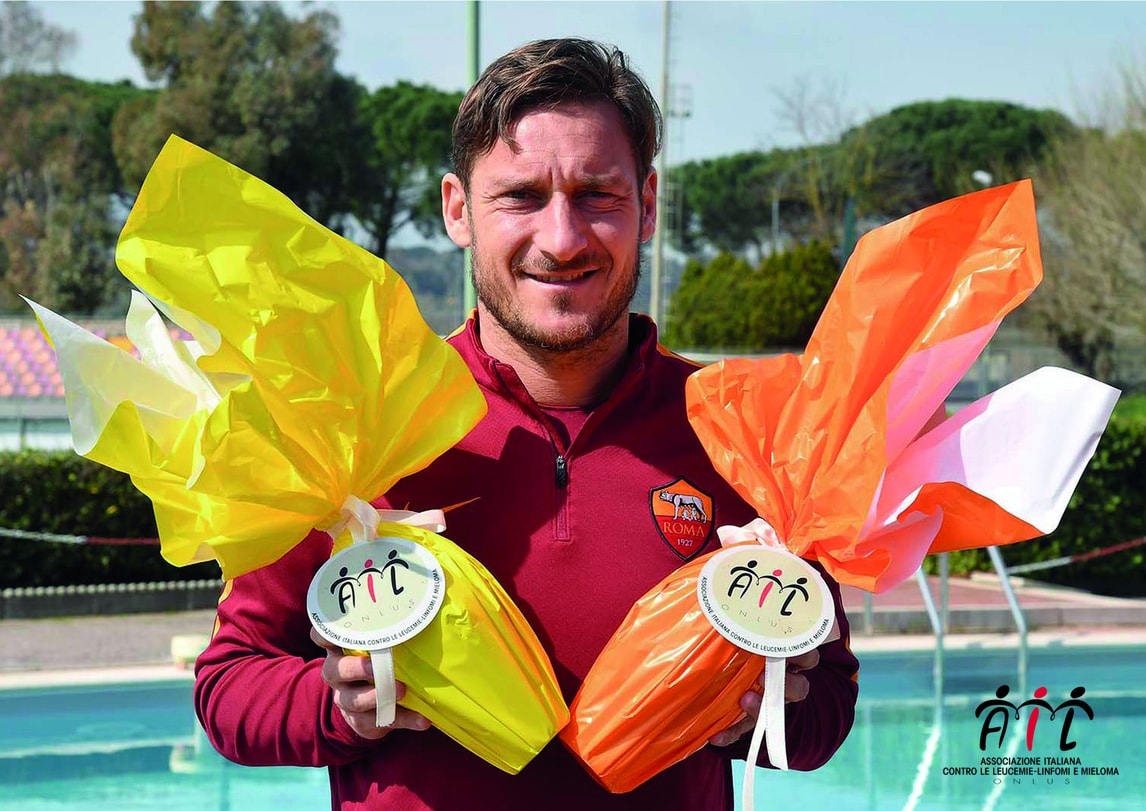 Totti scende in campo per Ail contro le leucemie