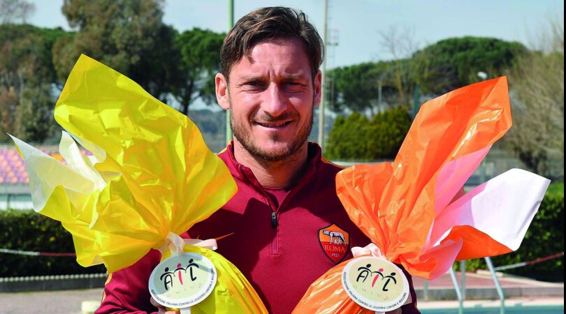 Totti scende in campo per Ail contro le leucemie