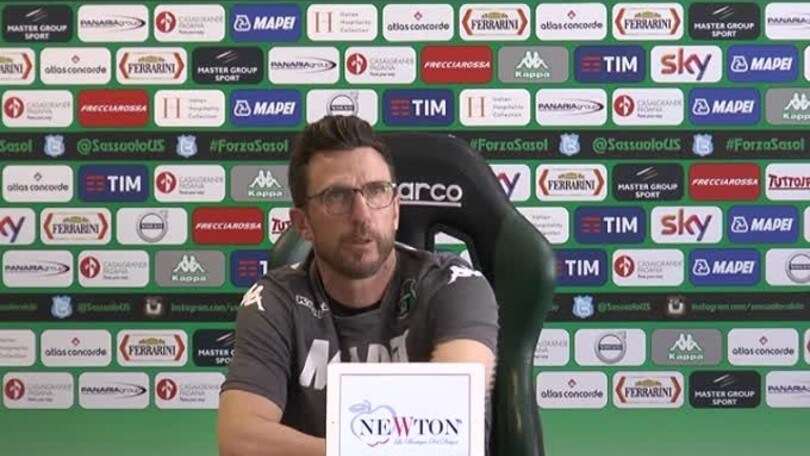 Di Francesco: "Dobbiamo dare il massimo per migliorare la classifica"