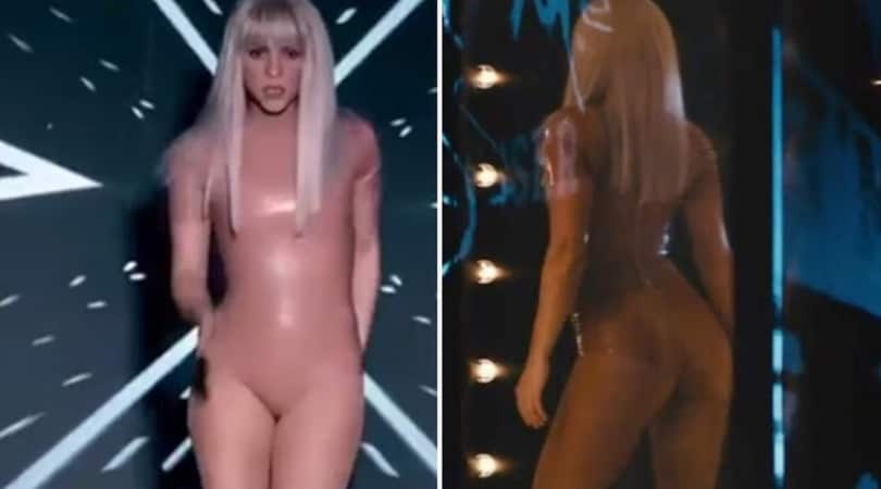 Il lato B di Shakira fa ancora impazzire Piqué