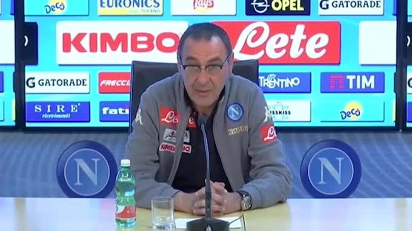 Sarri: "L'abbraccio con Higuain? Ora non ci penso"