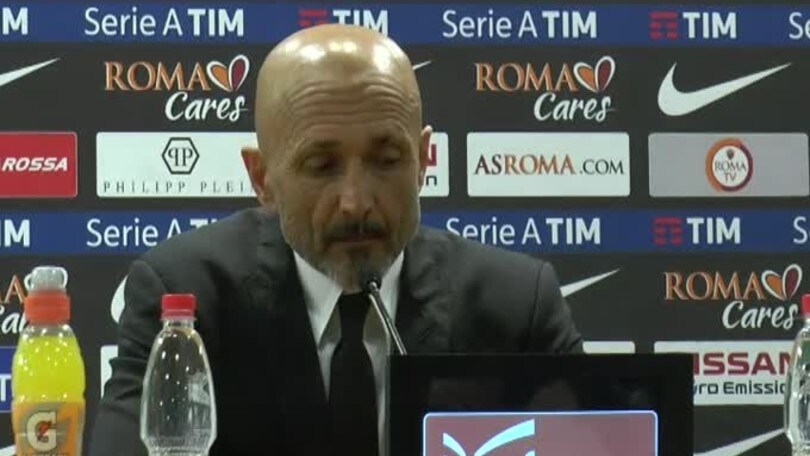 Spalletti:"Nel primo tempo non abbiamo giocato bene"
