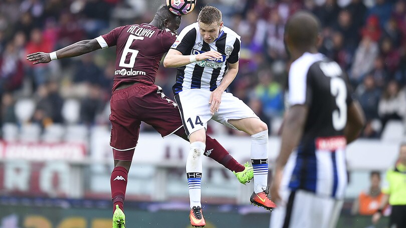 Serie A Torino-Udinese 2-2, il tabellino