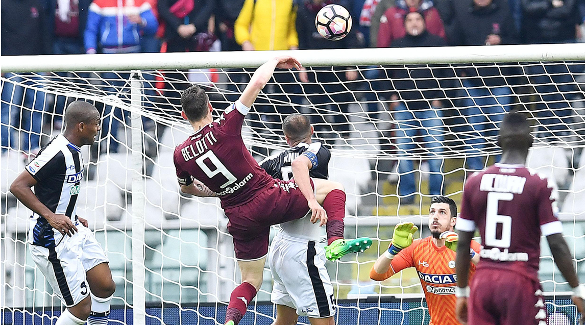 Torino-Udinese 2-2: Belotti conquista un punto
