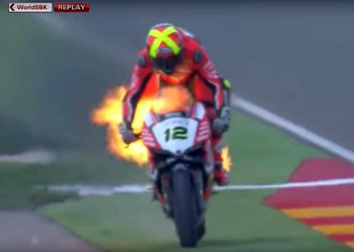 Sbk, Fores in pista dopo lo spavento: «Ci voleva proprio questa gara»