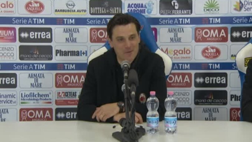 Montella: "Non temo ricadute psicologiche"