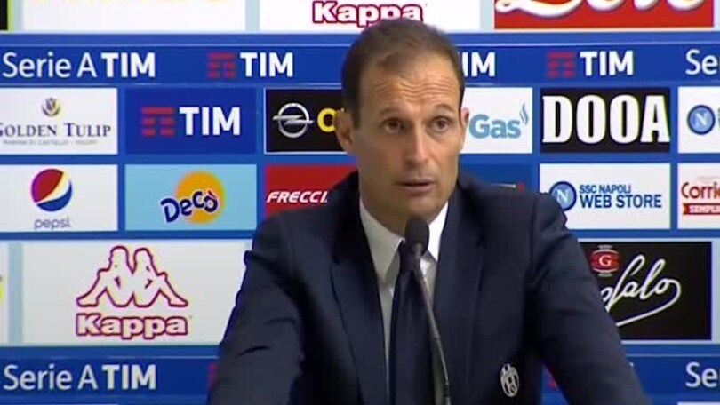 Allegri: "Chi arriva secondo? Non me ne frega nulla"