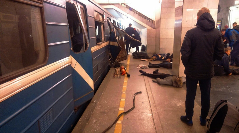 Tragedia a San Pietroburgo: le immagini dell'attentato in metropolitana