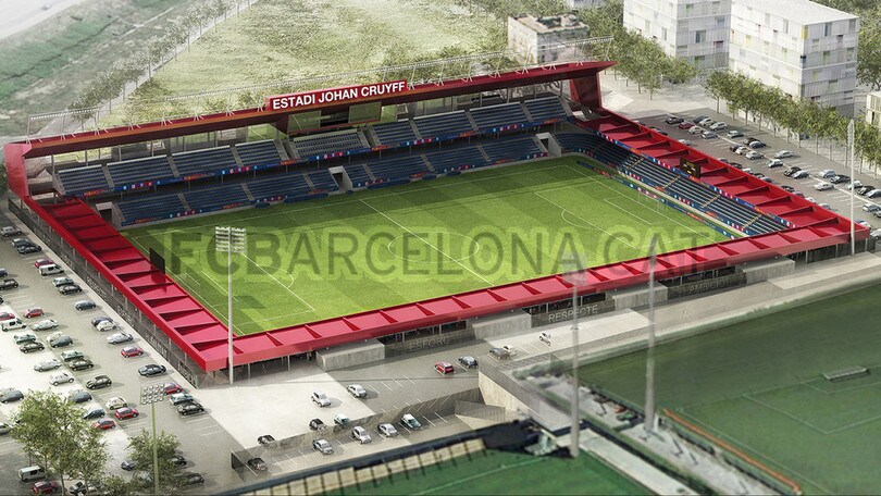 Barcellona, ecco lo stadio Johan Cruyff