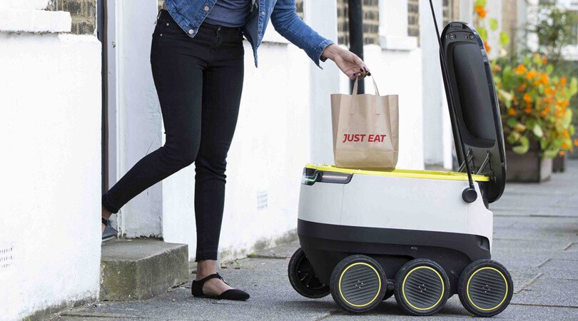 Addio furgoni e scooter, il futuro delle consegne è coi robot