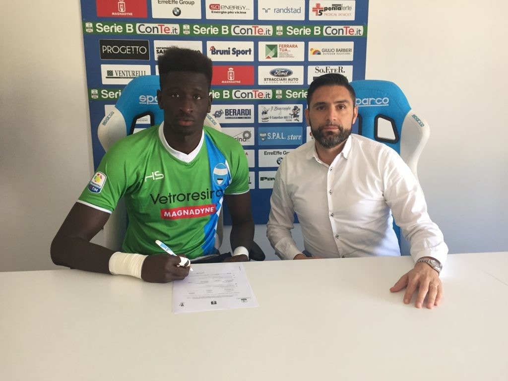 Calciomercato Spal, blindato il baby Thiam