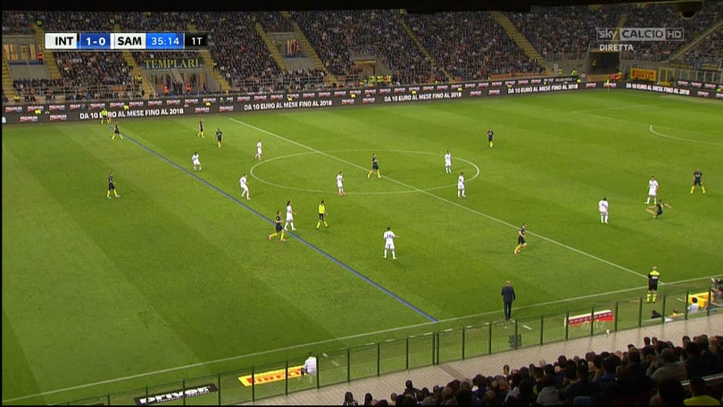 Inter-Sampdoria, la moviola: due reti su tre col dubbio. Rigore ok, Brozovic rischia