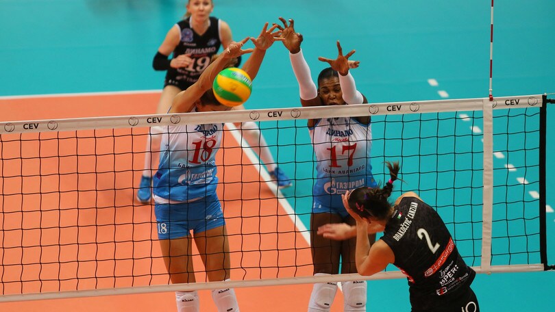 Volley: Champions Femminile, vince ancora la Dinamo, Modena è fuori