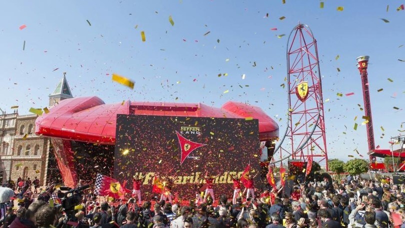 Ferrari Land, dalle montagne russe alle montagne Rosse