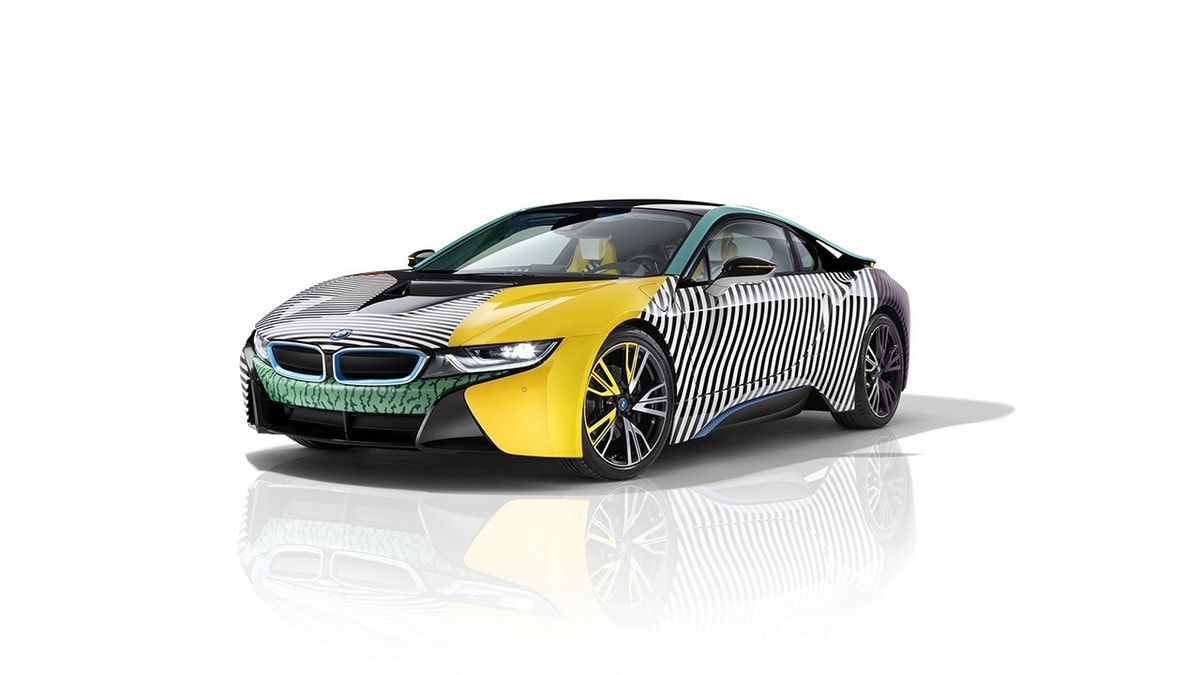 BMW i3 e i8, quelle ispirate al Memphis Design by Lapo Elkann